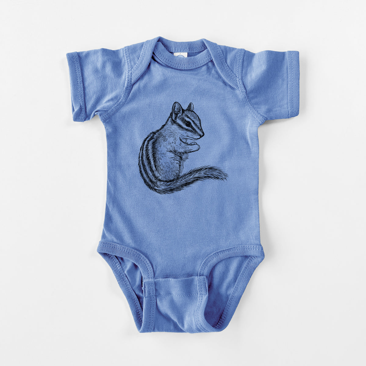 Chipmunk - Neotamias minimus - Baby Fine Jersey Bodysuit