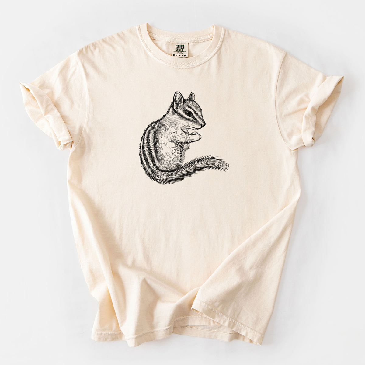 Chipmunk - Neotamias minimus - Unisex Comfort Colors Garment-Dyed Heavyweight T-shirt