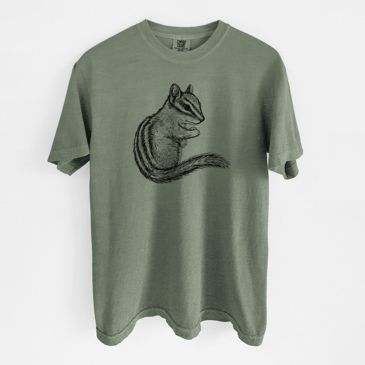 Chipmunk - Neotamias minimus - Unisex Comfort Colors Garment-Dyed Heavyweight T-shirt