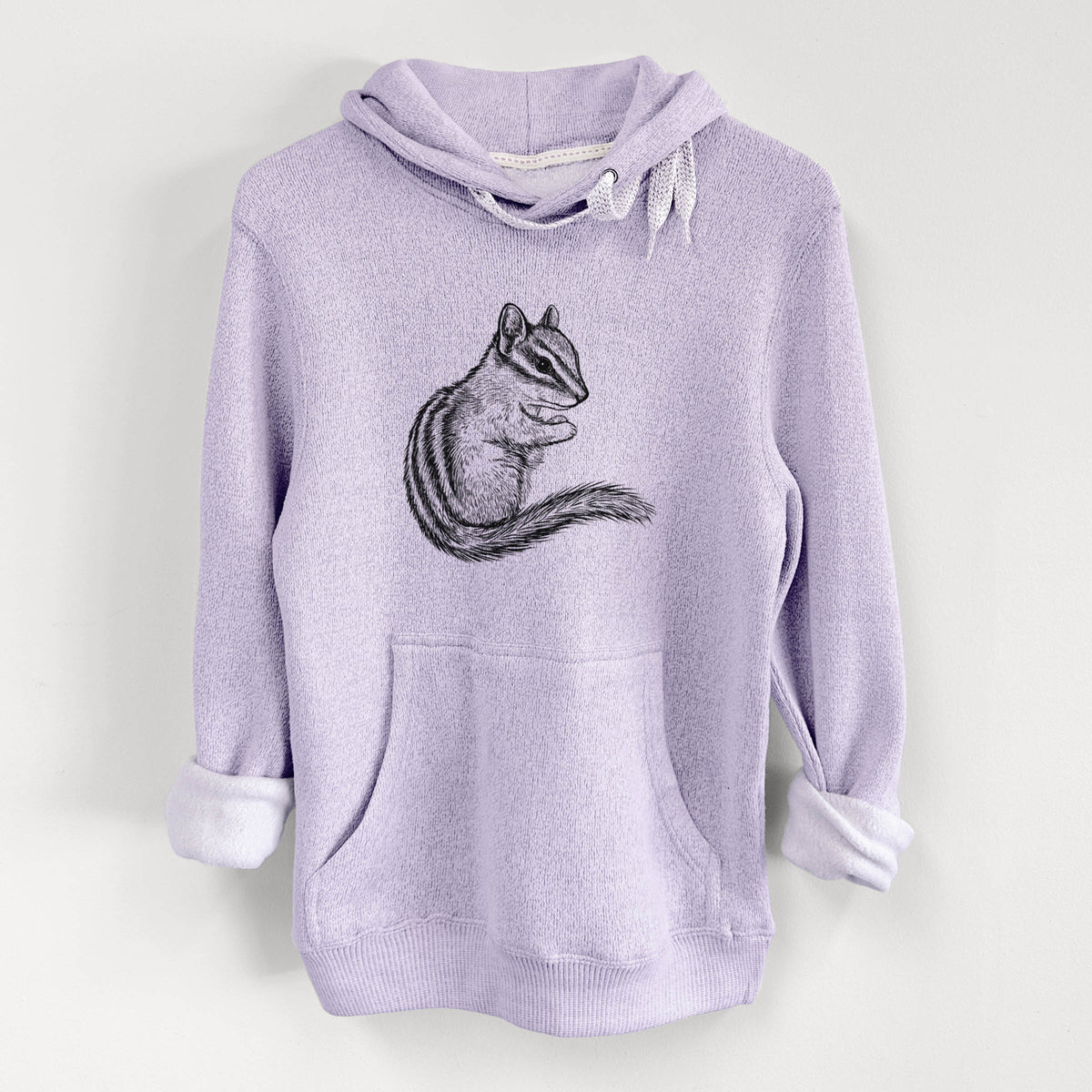 Chipmunk - Neotamias minimus - Knit Hoodie