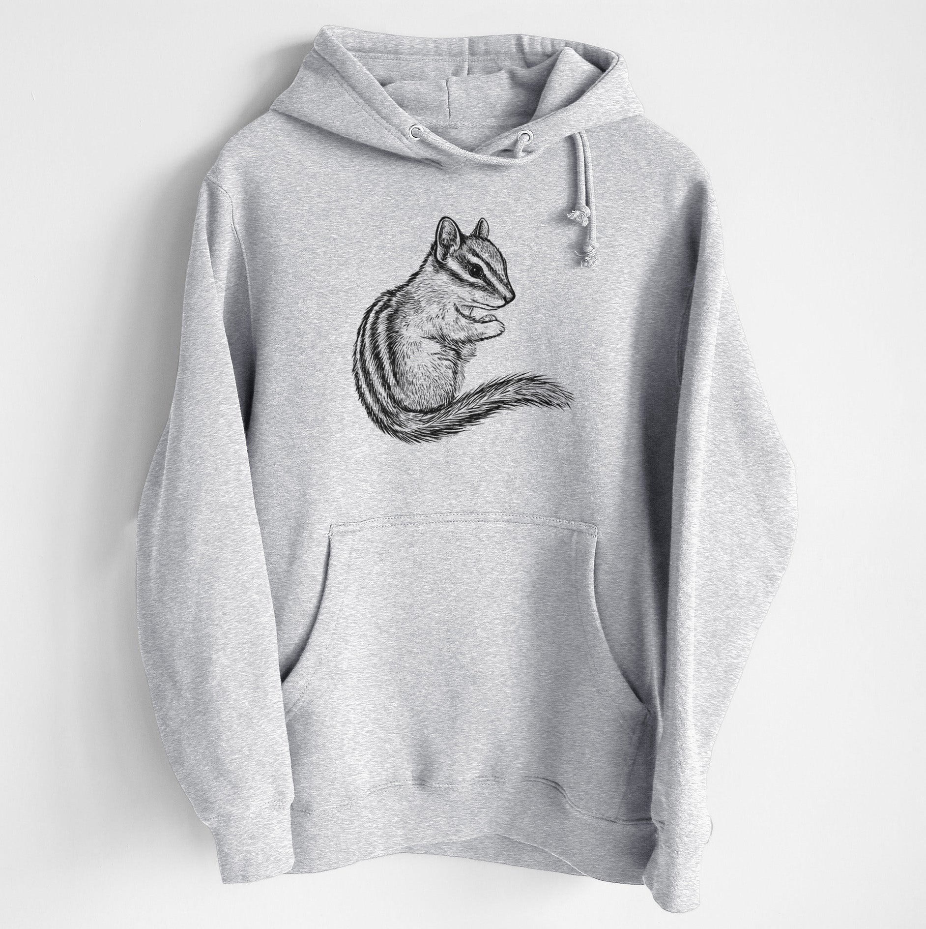 Chipmunk - Neotamias minimus - Heavyweight Fleece Hoodie