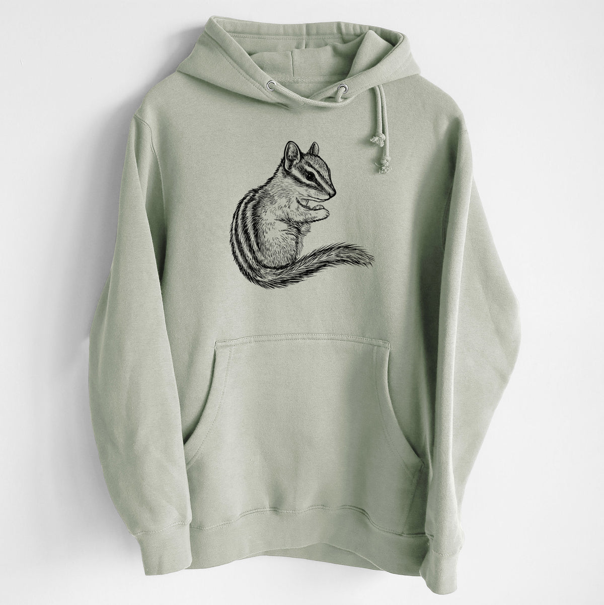 Chipmunk - Neotamias minimus - Heavyweight Fleece Hoodie