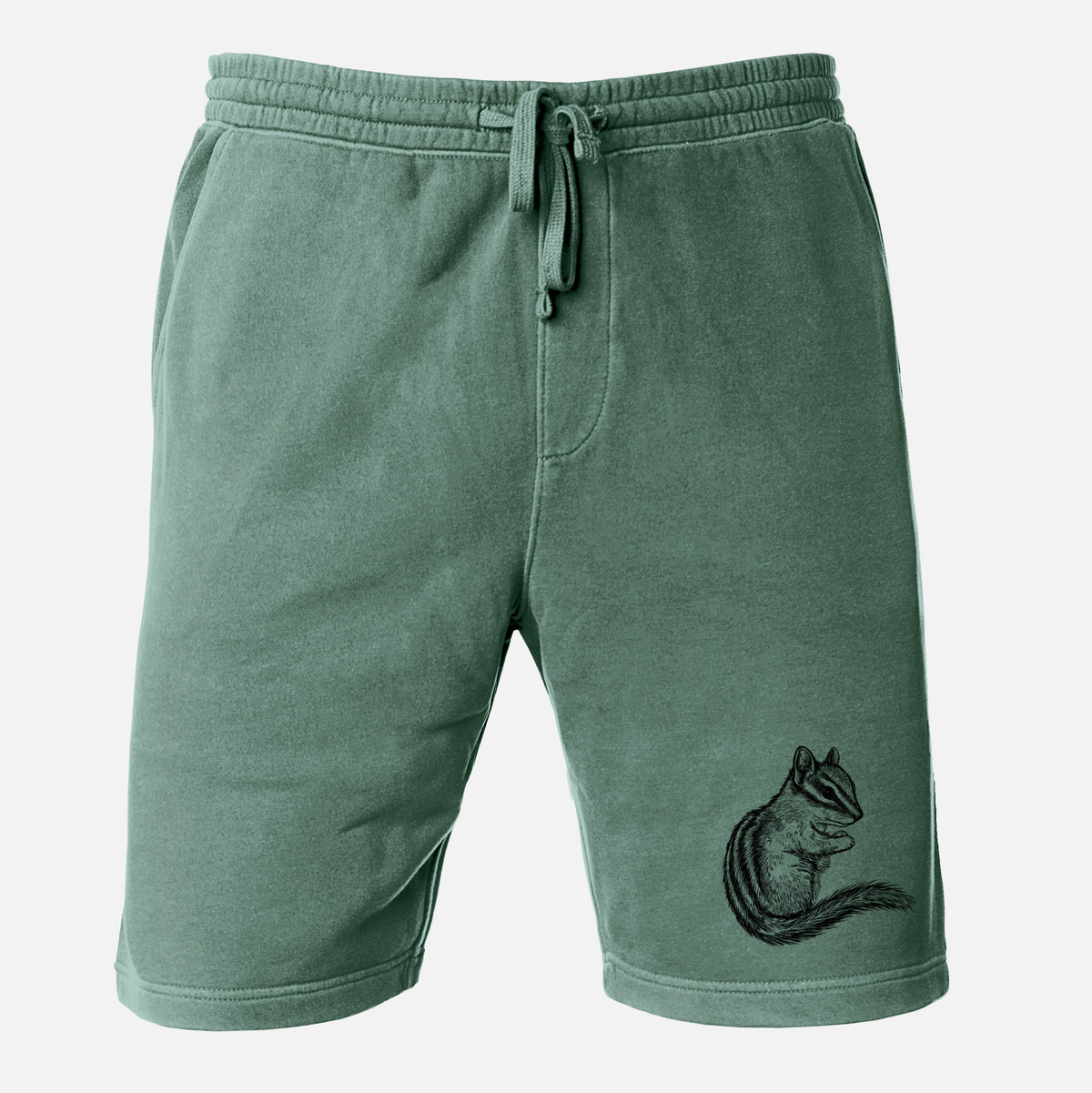Chipmunk - Neotamias minimus - Unisex Pigment Dyed Shorts