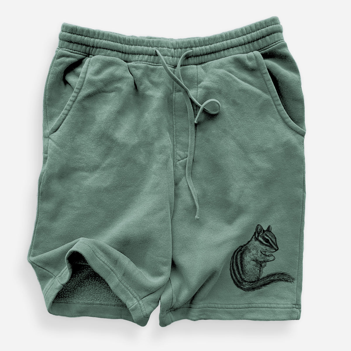 Chipmunk - Neotamias minimus - Unisex Pigment Dyed Shorts