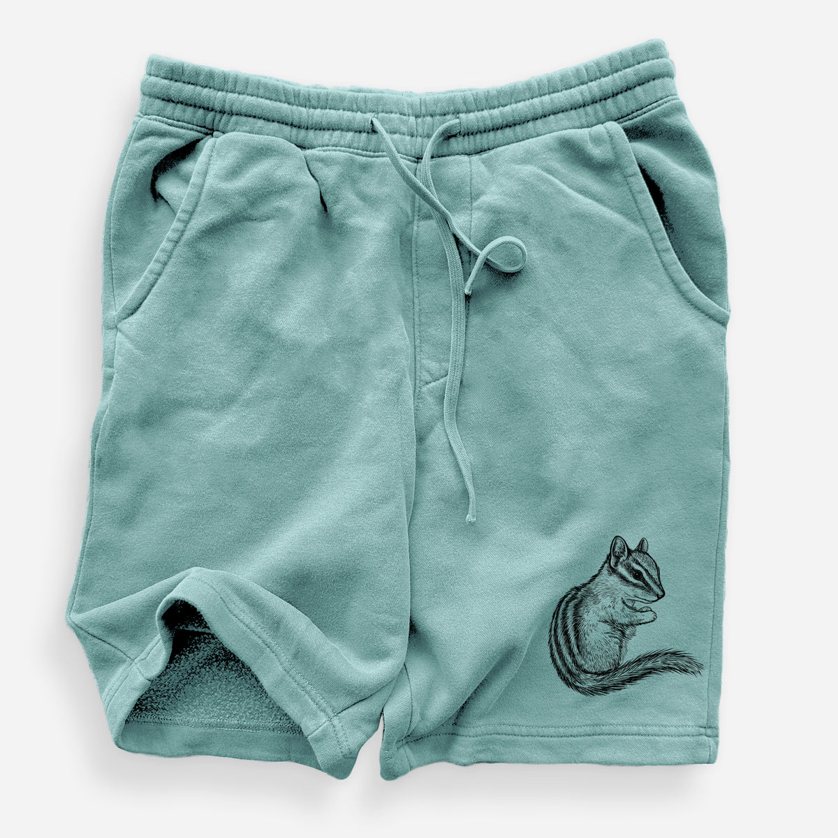 Chipmunk - Neotamias minimus - Unisex Pigment Dyed Shorts