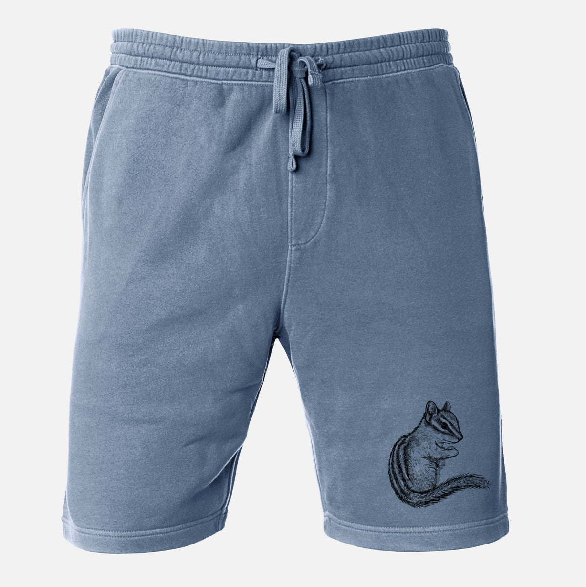 Chipmunk - Neotamias minimus - Unisex Pigment Dyed Shorts