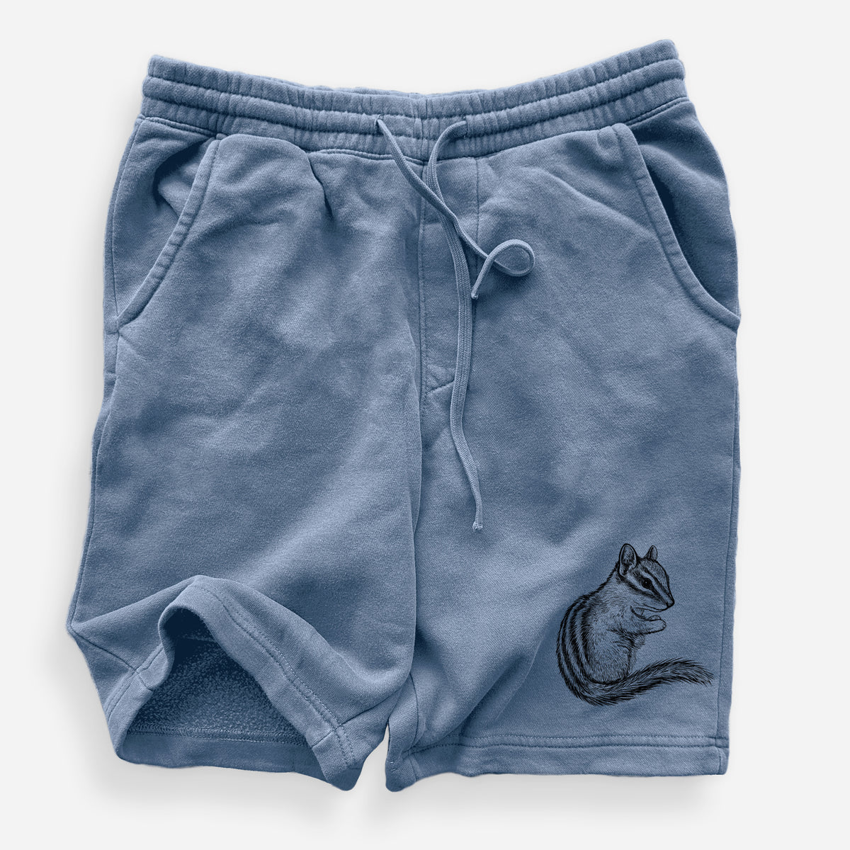 Chipmunk - Neotamias minimus - Unisex Pigment Dyed Shorts