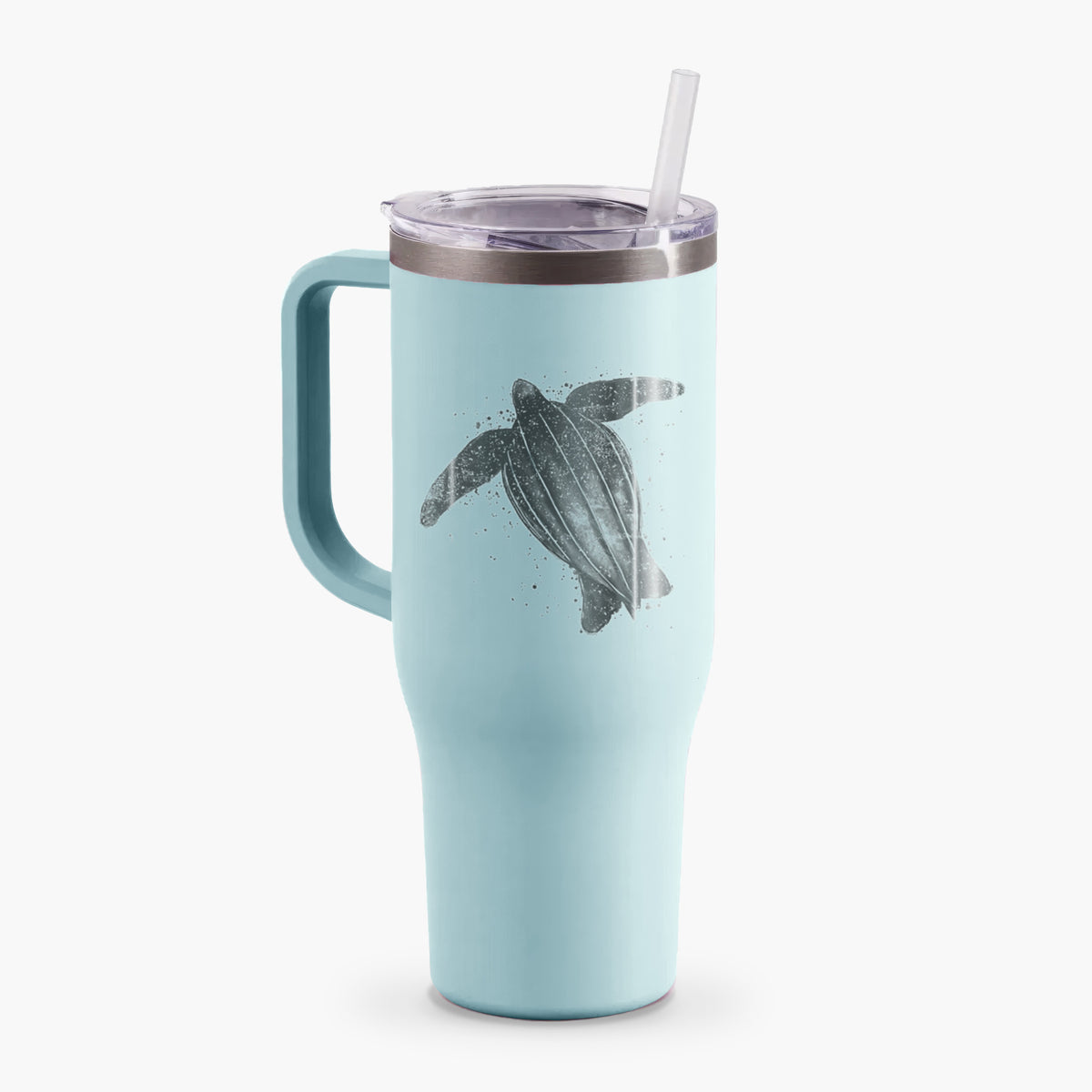 Leatherback - Dermochelys coriacea - 40oz Tumbler with Handle