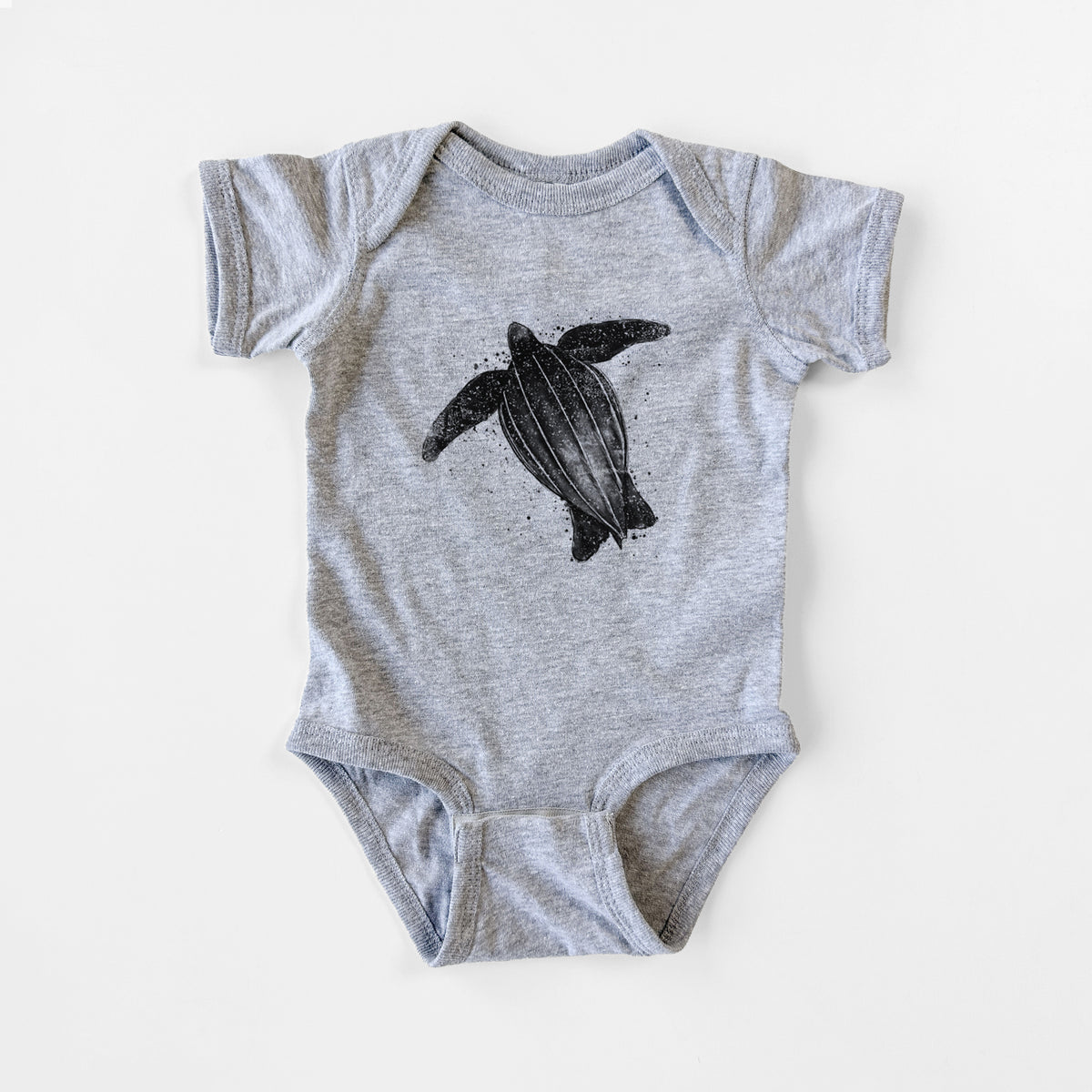 Leatherback - Dermochelys coriacea - Baby Fine Jersey Bodysuit