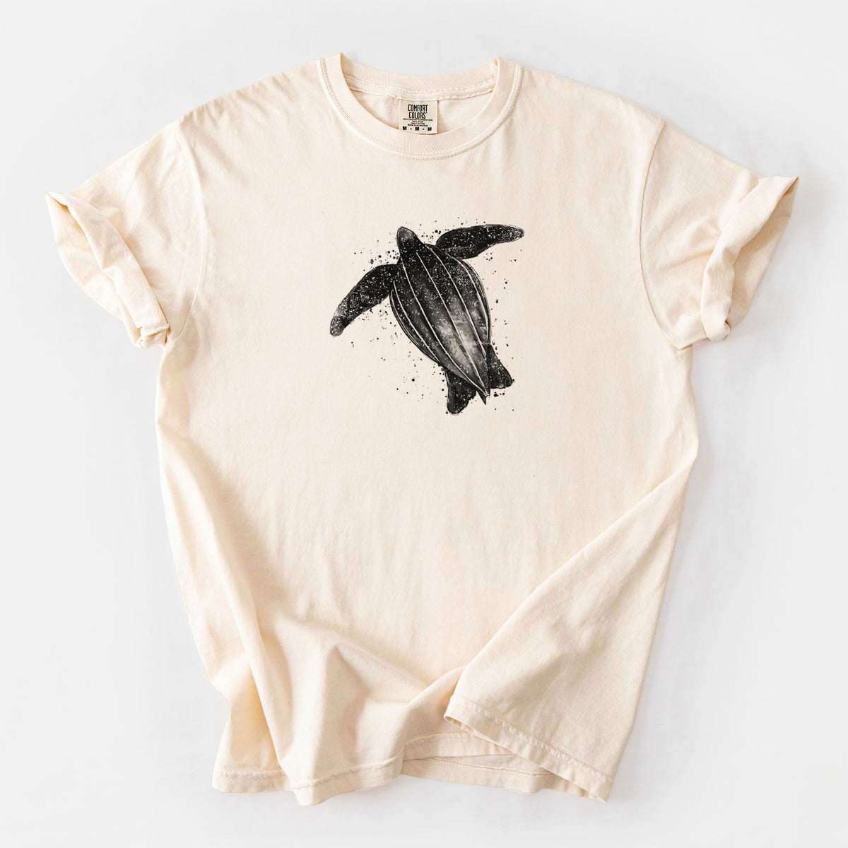 Leatherback - Dermochelys coriacea - Unisex Comfort Colors Garment-Dyed Heavyweight T-shirt