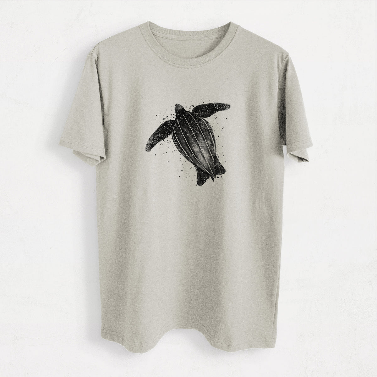 Leatherback - Dermochelys coriacea - Heavyweight Men&#39;s 100% Organic Cotton Tee