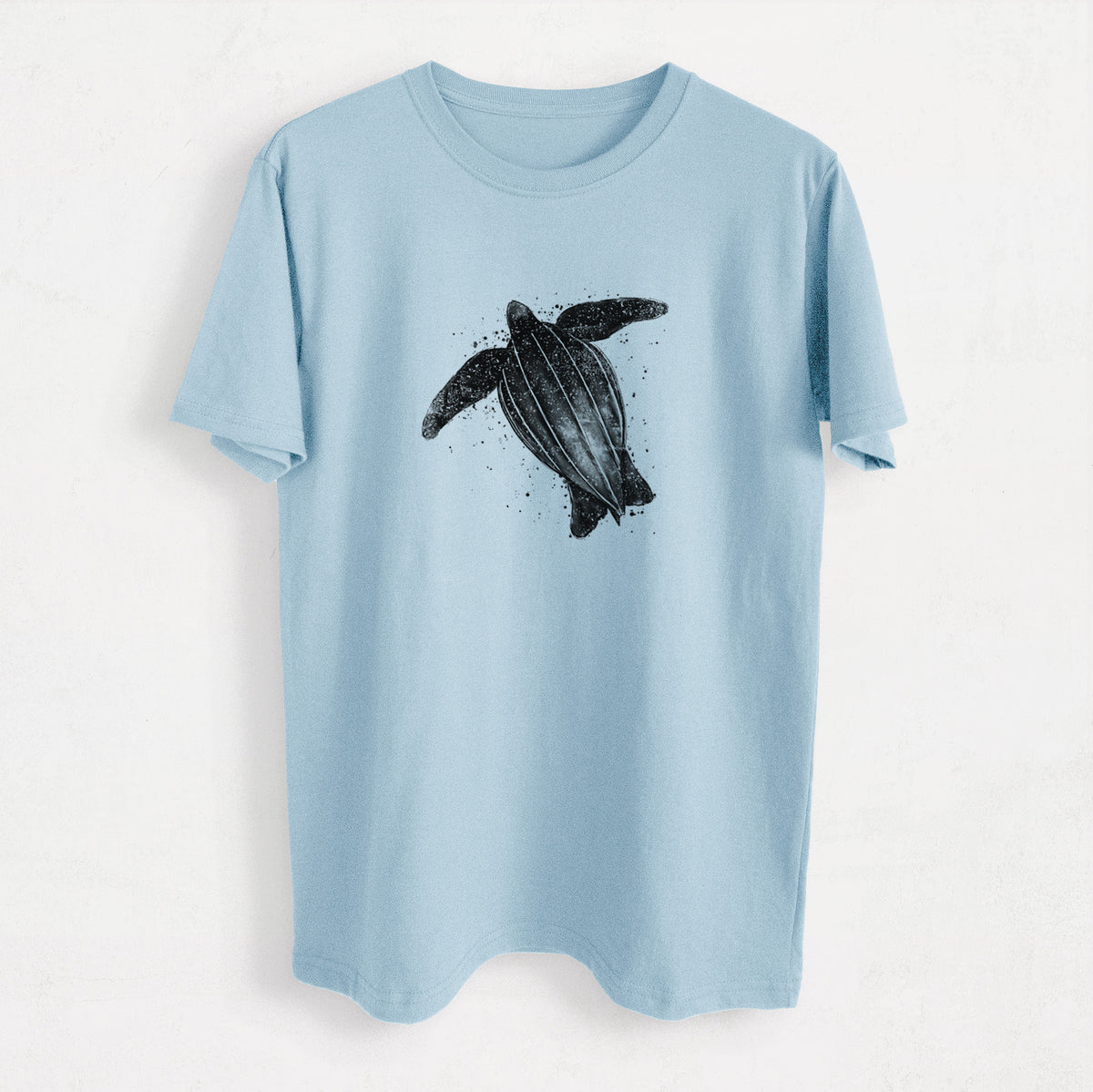 Leatherback - Dermochelys coriacea - Heavyweight Men&#39;s 100% Organic Cotton Tee