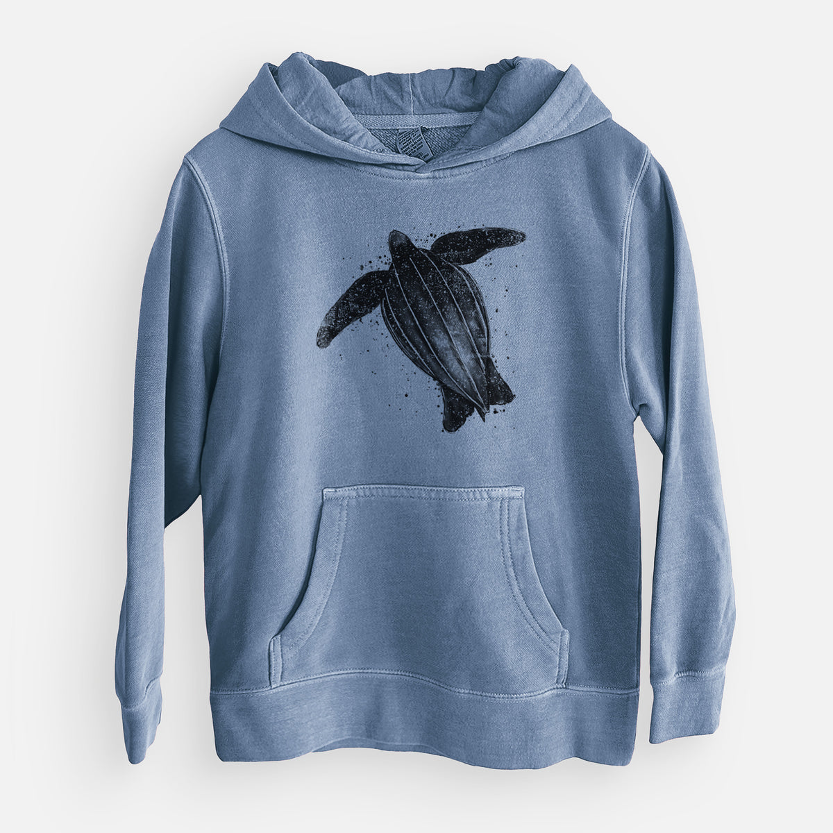 Leatherback - Dermochelys coriacea - Youth Pigment Dyed Hoodie