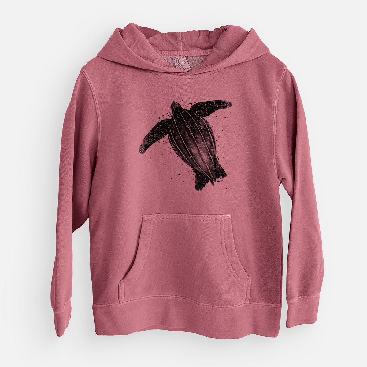 Leatherback - Dermochelys coriacea - Youth Pigment Dyed Hoodie