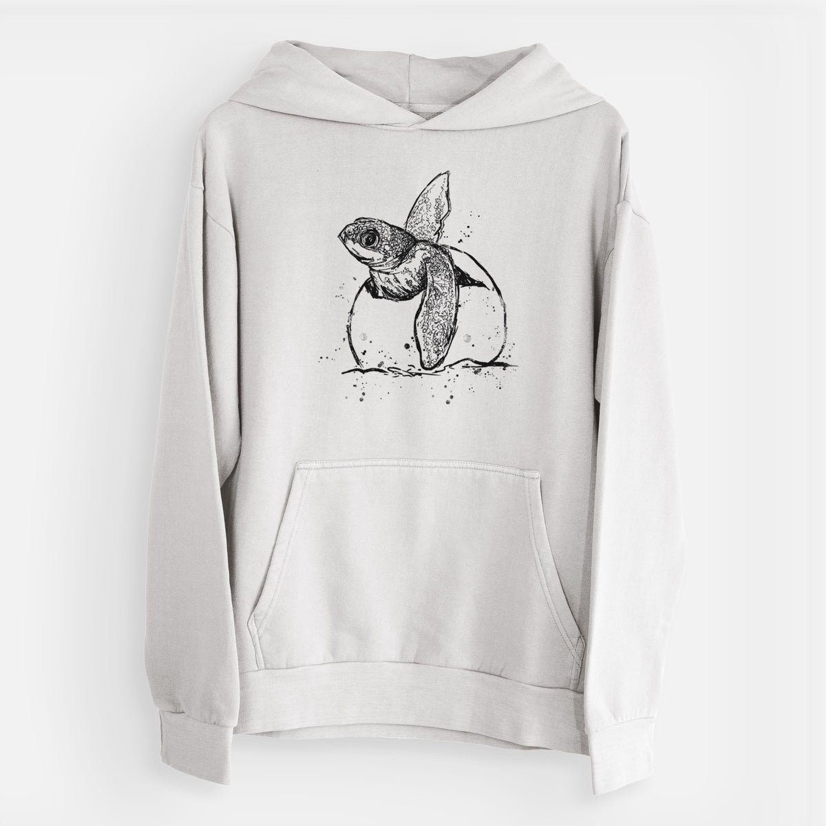 Leatherback Turtle Hatching  - Urban Heavyweight Hoodie