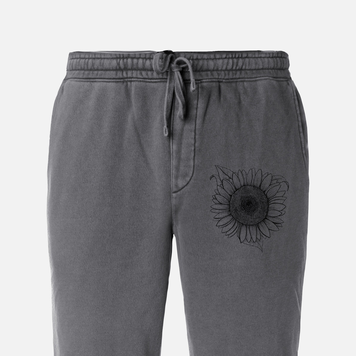 Lemon Queen Sunflower - Helianthus Annuus - Unisex Pigment Dyed Sweatpants