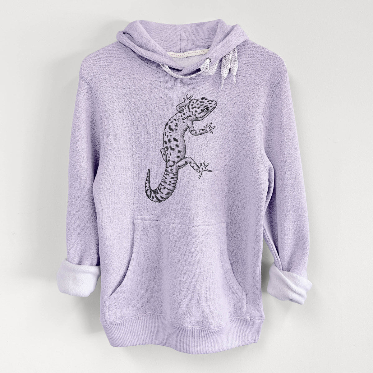 Eublepharis macularius - Leopard Gecko - Knit Hoodie