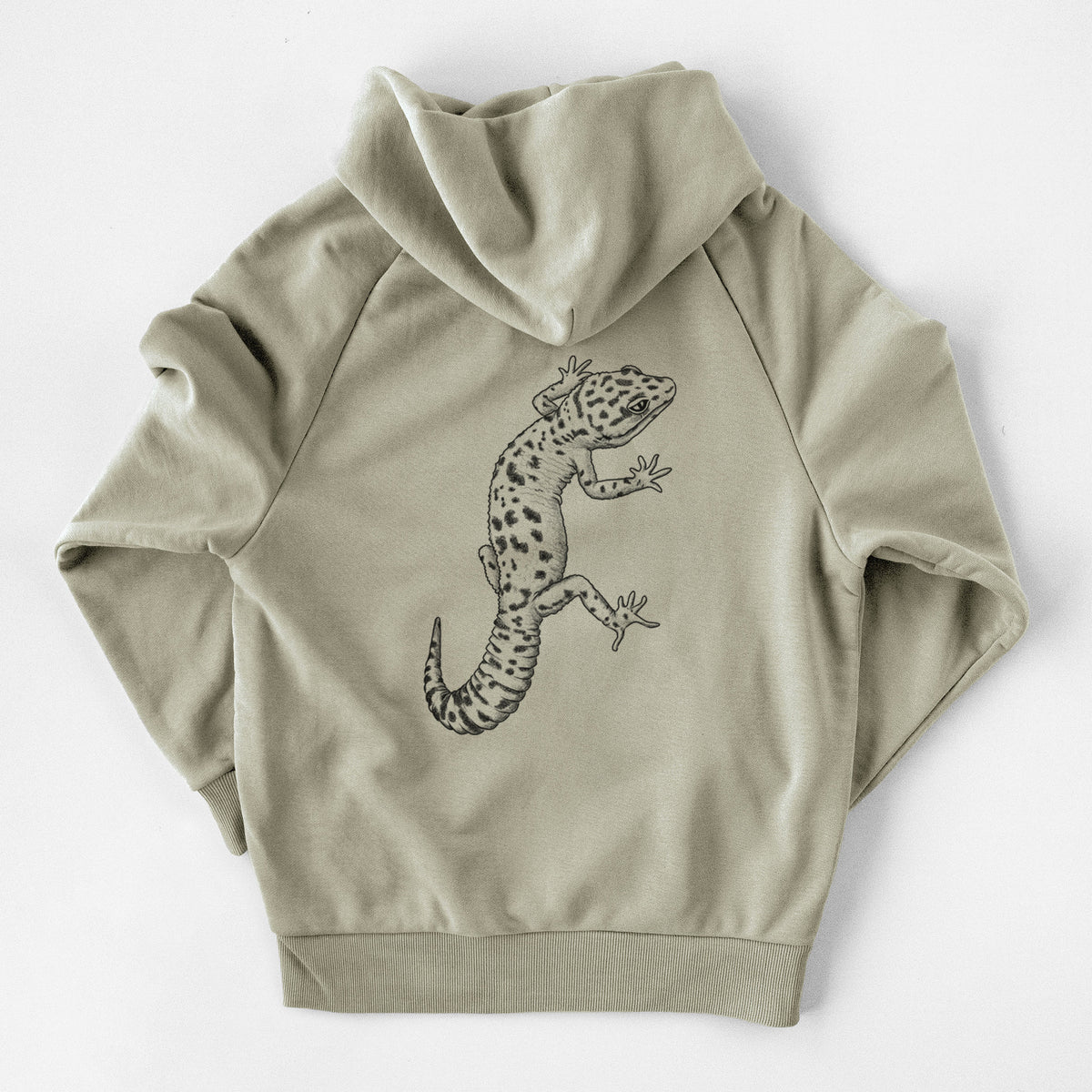 Eublepharis macularius - Leopard Gecko - UltraLuxe Heavyweight French Terry Hoodie