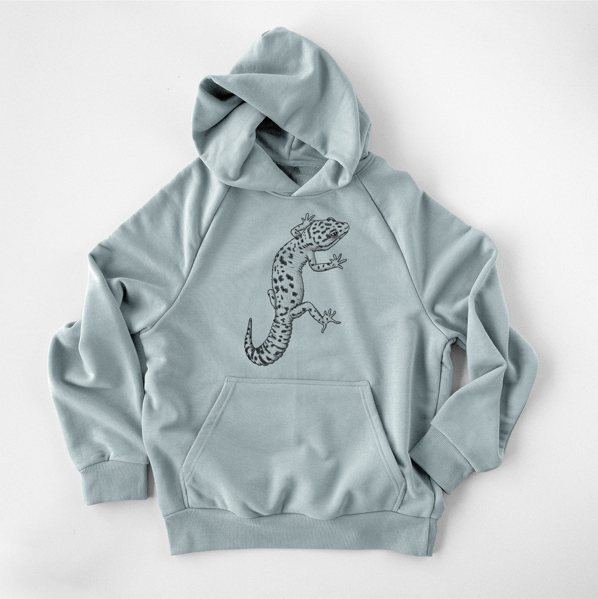 Eublepharis macularius - Leopard Gecko - UltraLuxe Heavyweight French Terry Hoodie