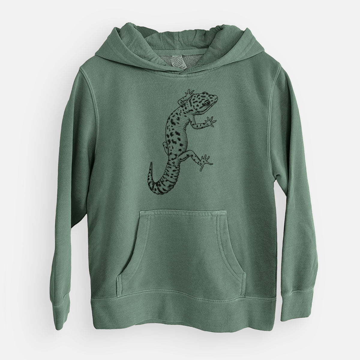 Eublepharis macularius - Leopard Gecko - Youth Pigment Dyed Hoodie