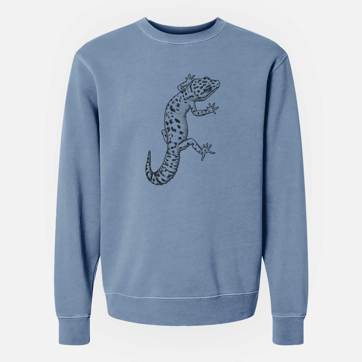 Eublepharis macularius - Leopard Gecko - Unisex Pigment Dyed Crew Sweatshirt