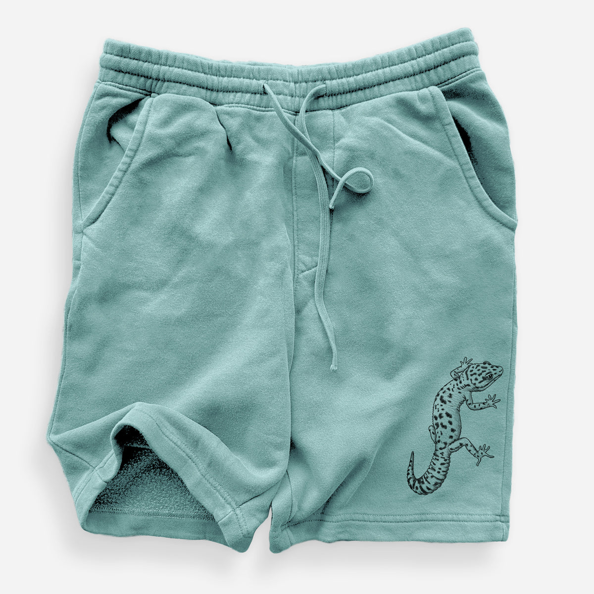 Eublepharis macularius - Leopard Gecko - Unisex Pigment Dyed Shorts