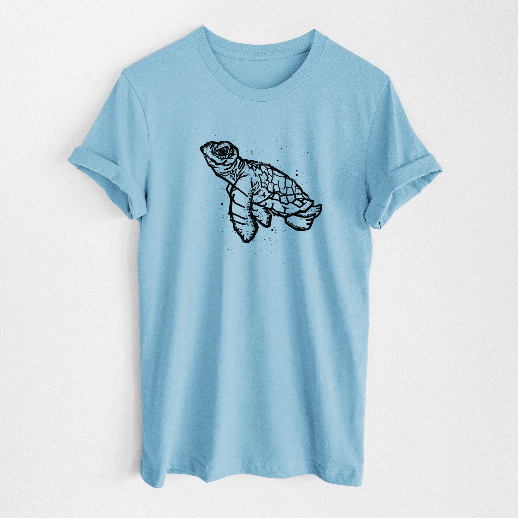 Baby Sea Turtle - Lightweight 100% Cotton Unisex Crewneck