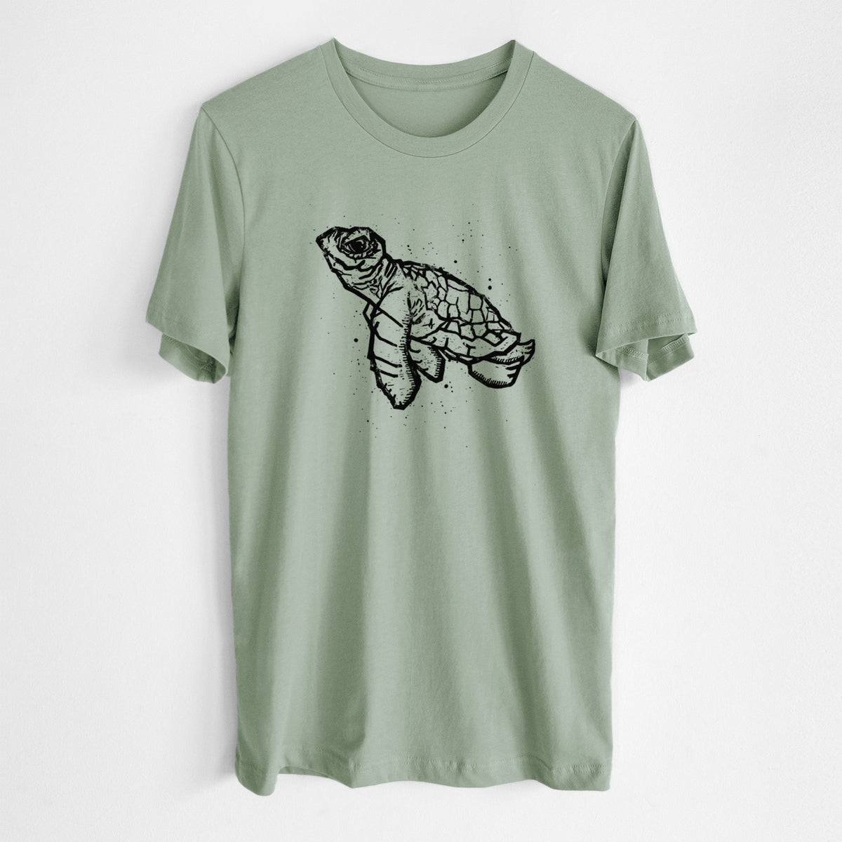 Baby Sea Turtle - Lightweight 100% Cotton Unisex Crewneck