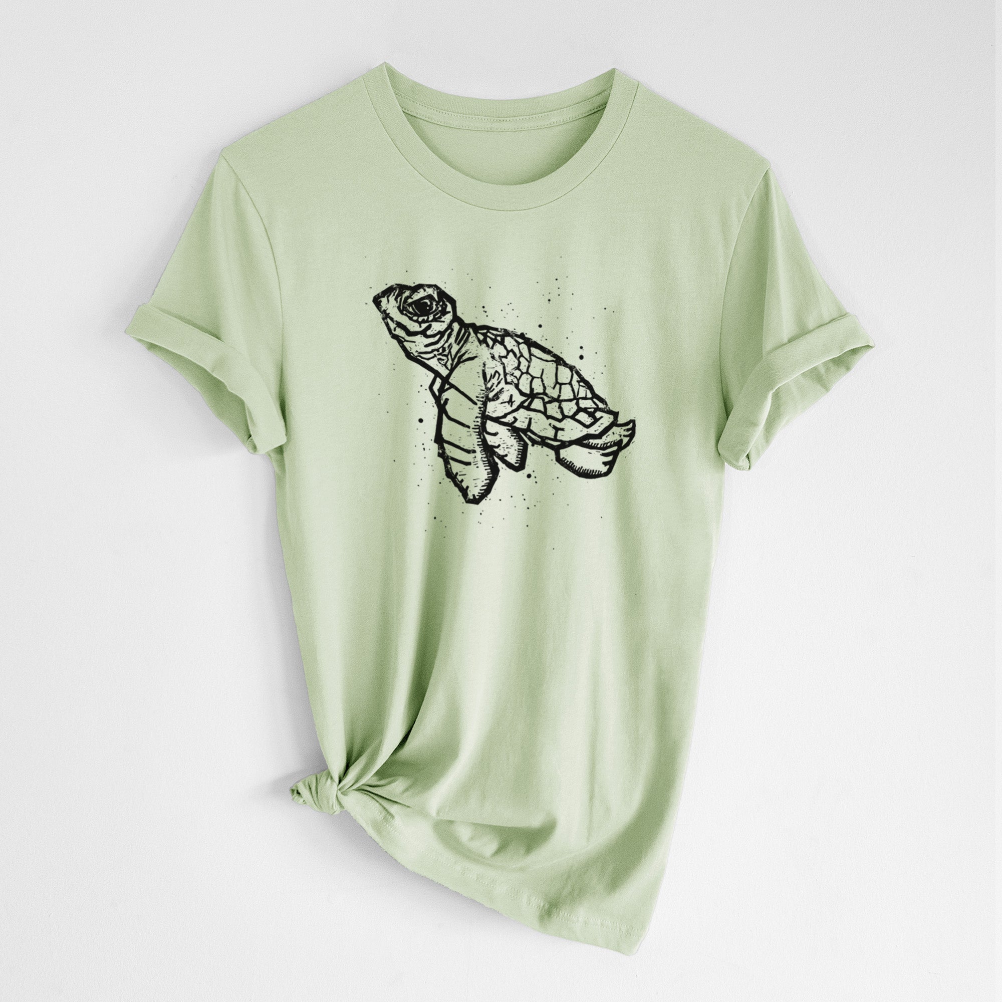 Baby Sea Turtle - Lightweight 100% Cotton Unisex Crewneck