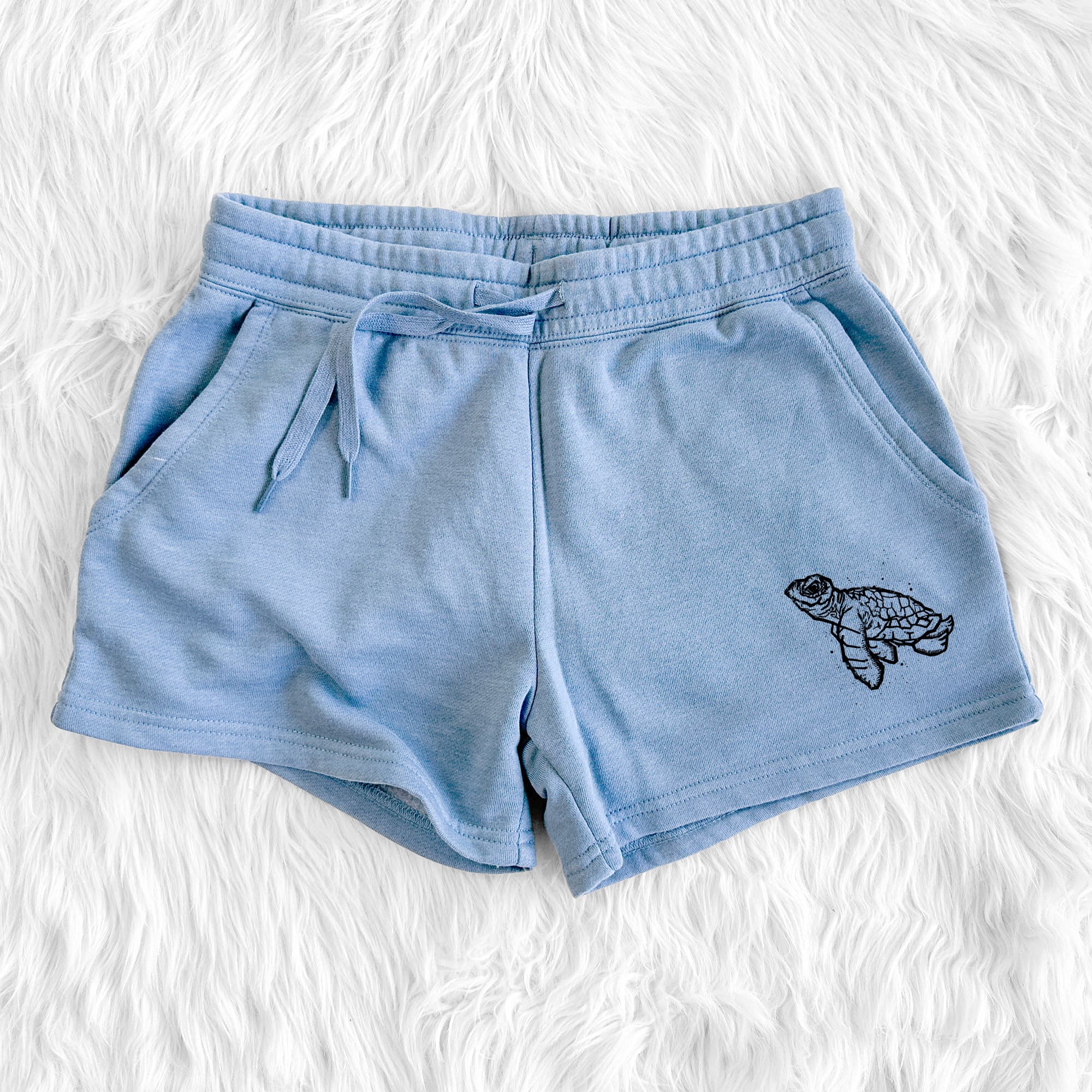Baby Sea Turtle - Women's Cali Wave Shorts