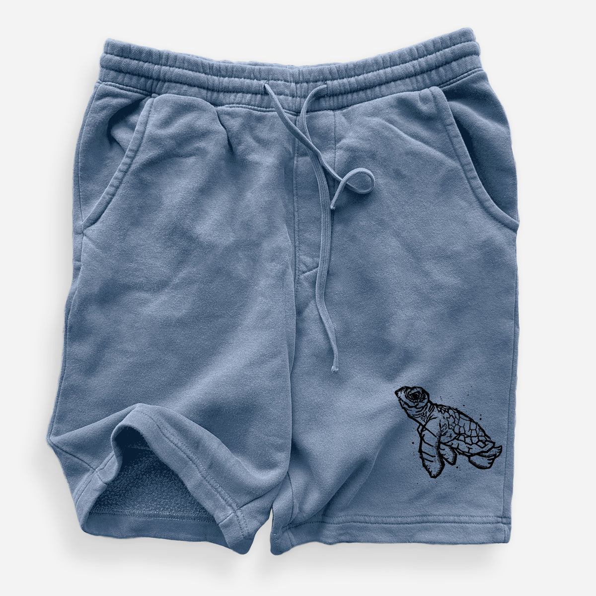 Baby Sea Turtle - Unisex Pigment Dyed Shorts