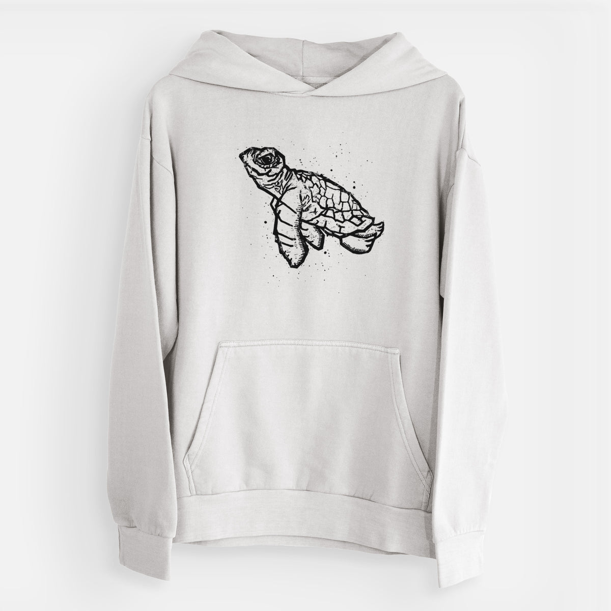 Baby Sea Turtle  - Urban Heavyweight Hoodie