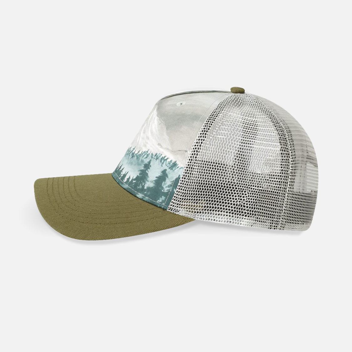 Denali Forest - Printed Locale Trucker Hat