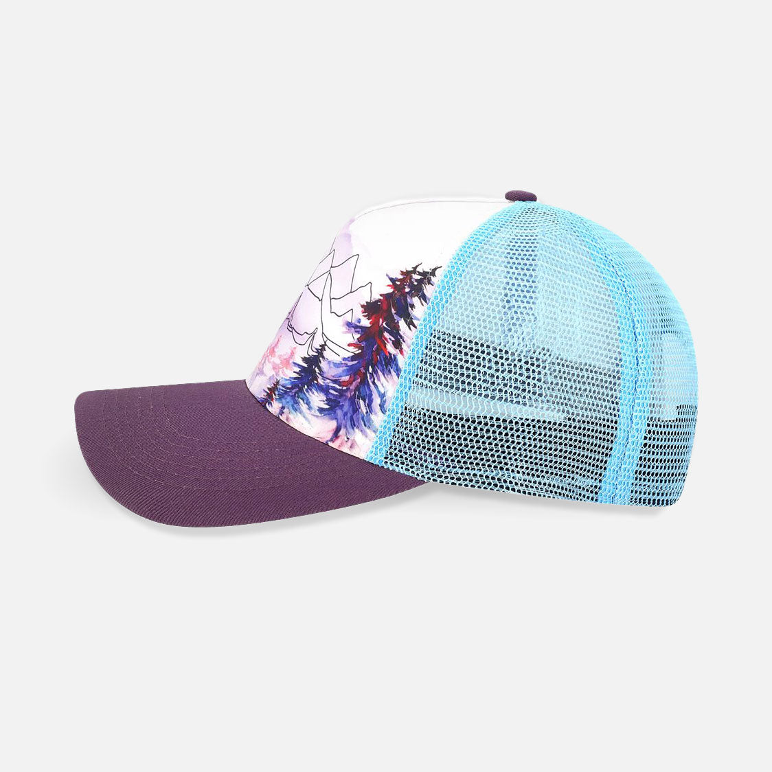 CLOSEOUT - Twilight Explorer - Printed Locale Trucker Hat