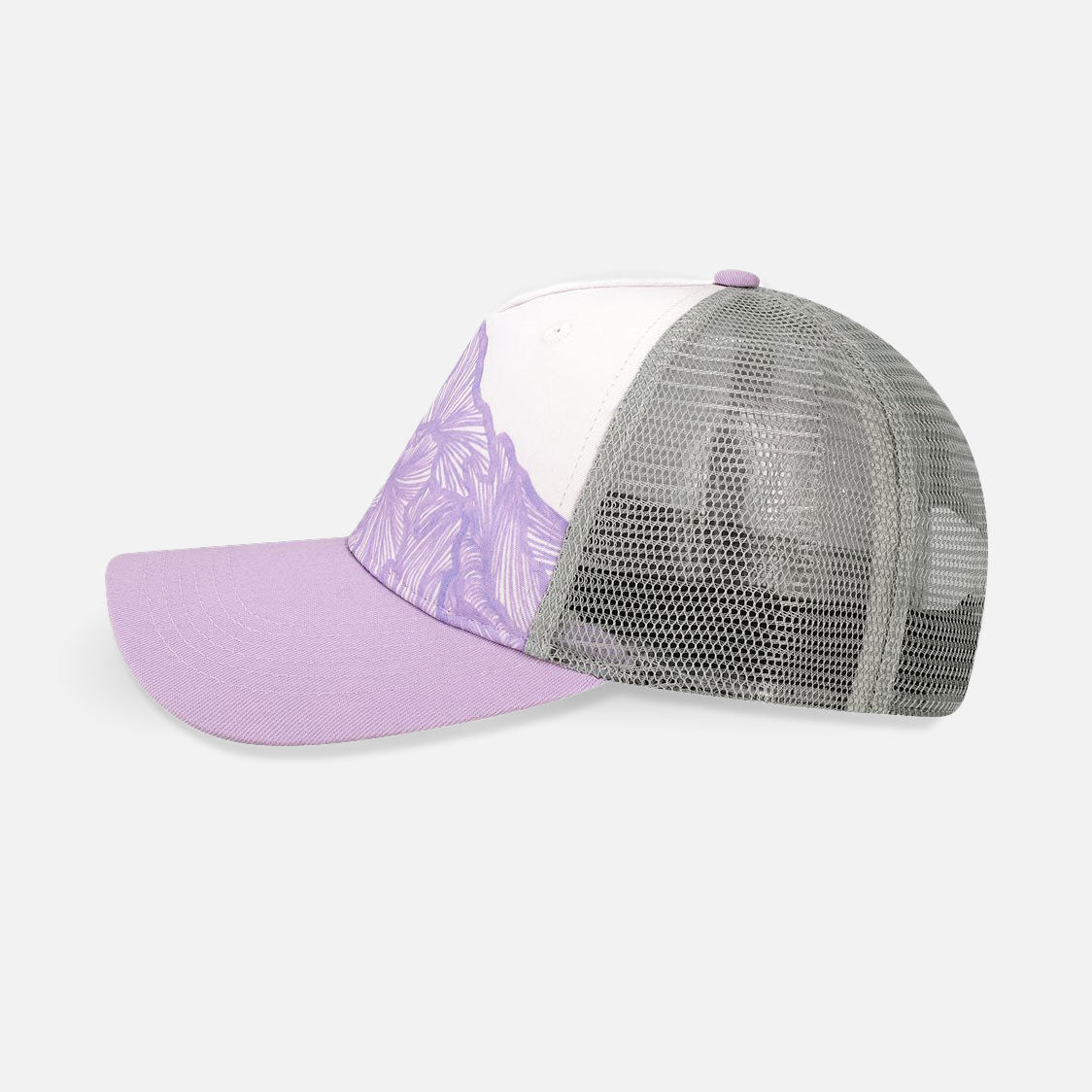 Lavender Ranges - Printed Locale Trucker Hat