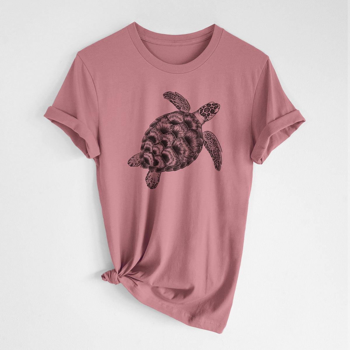 Loggerhead Sea Turtle - Caretta caretta - Lightweight 100% Cotton Unisex Crewneck