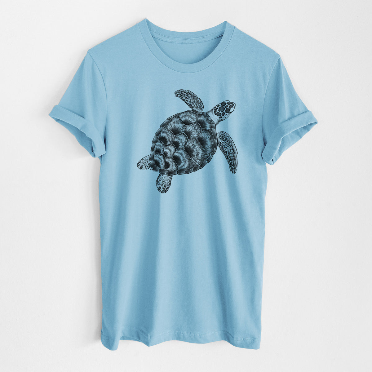 Loggerhead Sea Turtle - Caretta caretta - Lightweight 100% Cotton Unisex Crewneck