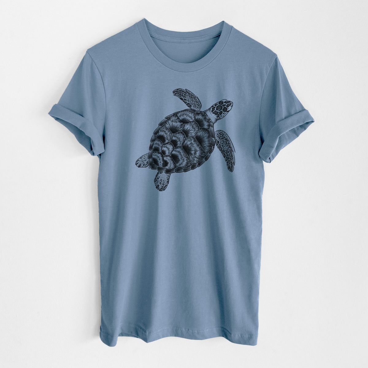 Loggerhead Sea Turtle - Caretta caretta - Lightweight 100% Cotton Unisex Crewneck