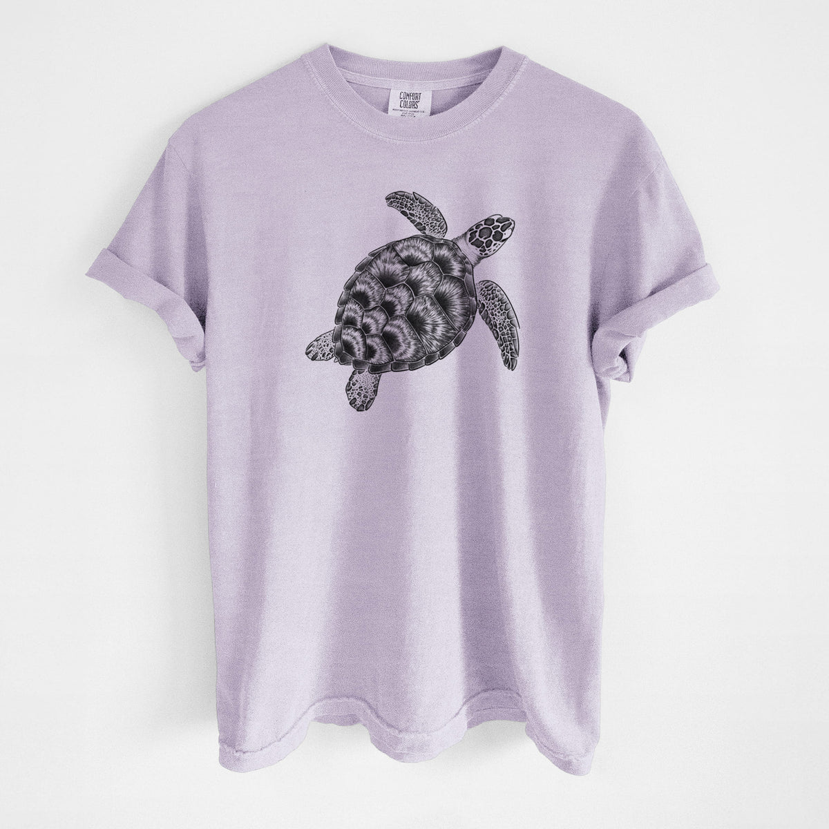 Loggerhead Sea Turtle - Caretta caretta - Unisex Comfort Colors Garment-Dyed Heavyweight T-shirt