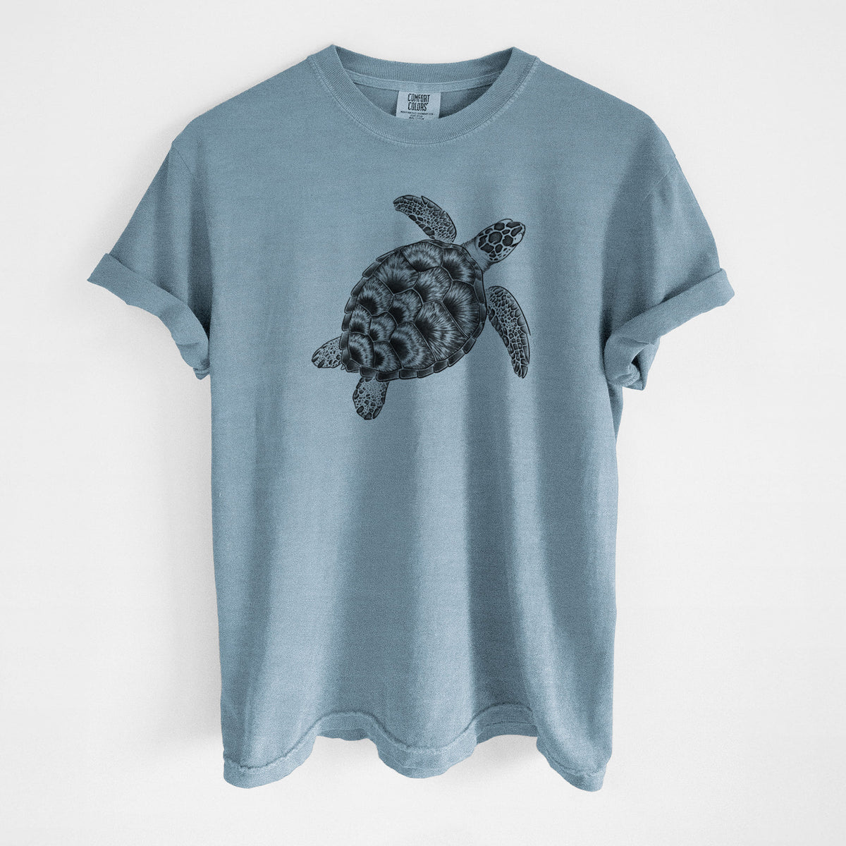Loggerhead Sea Turtle - Caretta caretta - Unisex Comfort Colors Garment-Dyed Heavyweight T-shirt