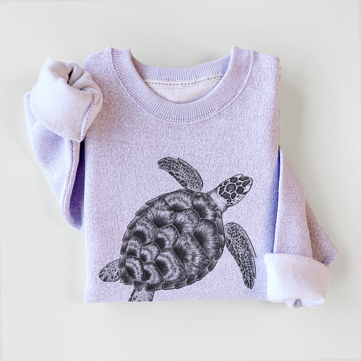 Loggerhead Sea Turtle - Caretta caretta - Knit Sweatshirt
