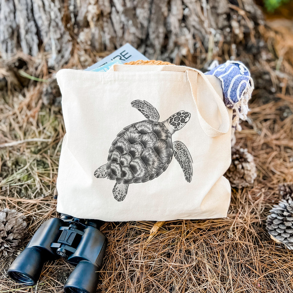 Loggerhead Sea Turtle - Caretta caretta - Tote Bag