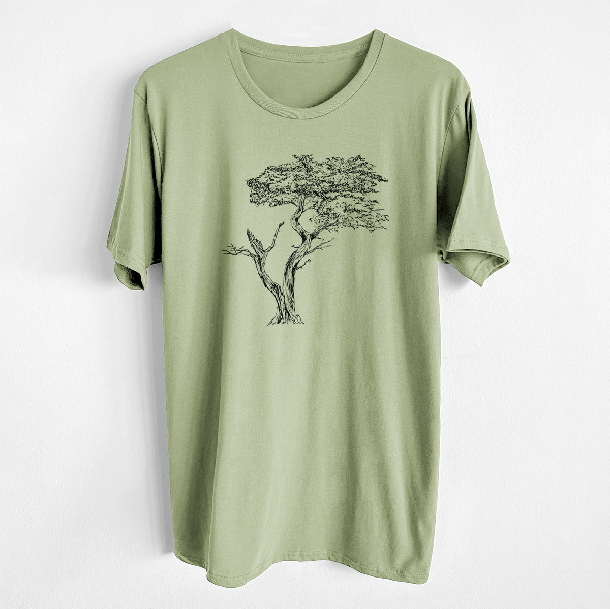 CLOSEOUT - The Lone Cypress - Cupressus Macrocarpa - Monterey Cypress - Unisex Crewneck - Made in USA - 100% Organic Cotton