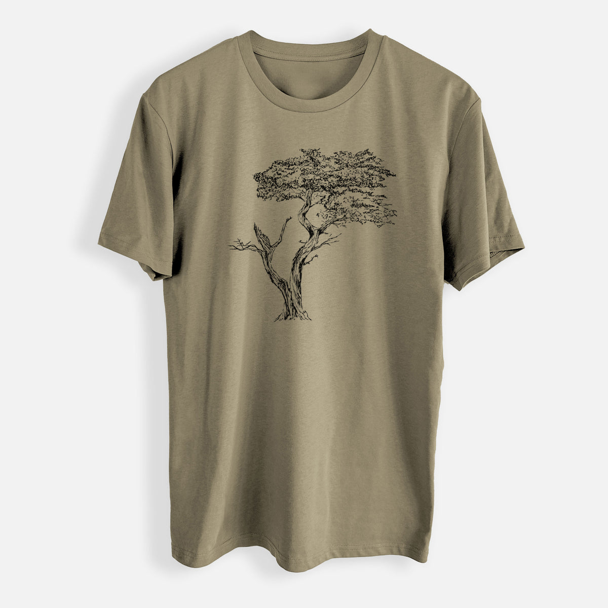 The Lone Cypress - Cupressus Macrocarpa - Monterey Cypress - Mens Everyday Staple Tee