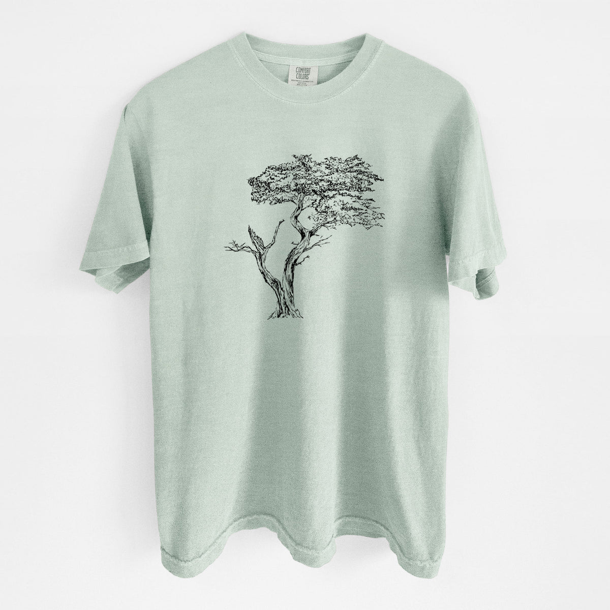 The Lone Cypress - Cupressus Macrocarpa - Monterey Cypress - Unisex Comfort Colors Garment-Dyed Heavyweight T-shirt