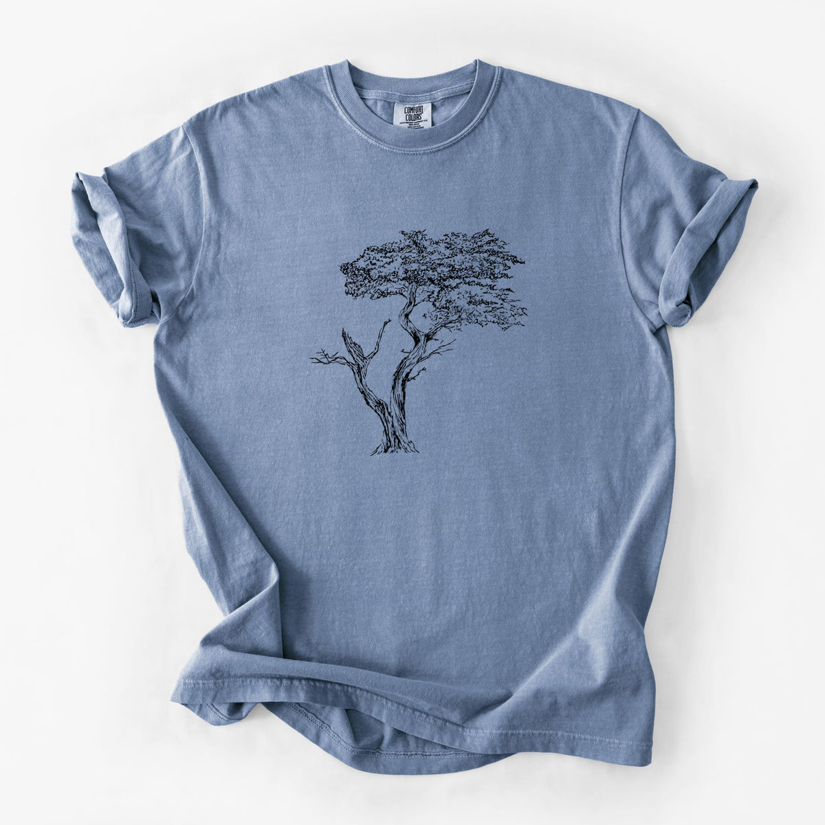The Lone Cypress - Cupressus Macrocarpa - Monterey Cypress - Unisex Comfort Colors Garment-Dyed Heavyweight T-shirt