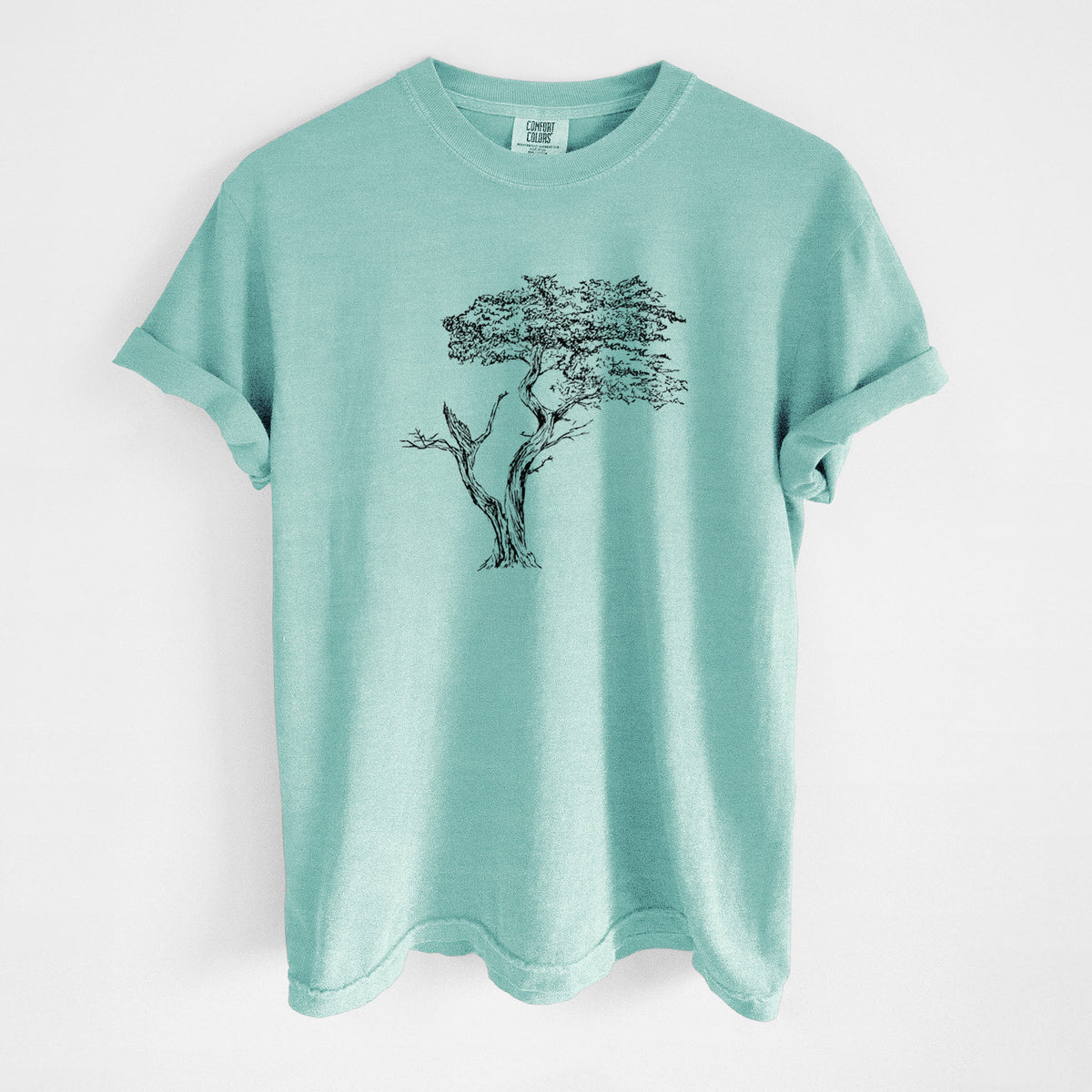 The Lone Cypress - Cupressus Macrocarpa - Monterey Cypress - Unisex Comfort Colors Garment-Dyed Heavyweight T-shirt