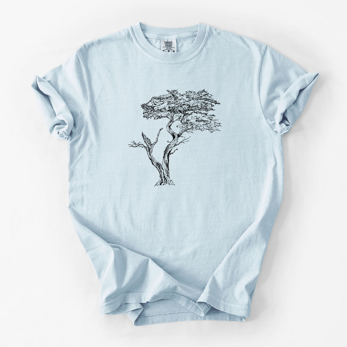 The Lone Cypress - Cupressus Macrocarpa - Monterey Cypress - Unisex Comfort Colors Garment-Dyed Heavyweight T-shirt
