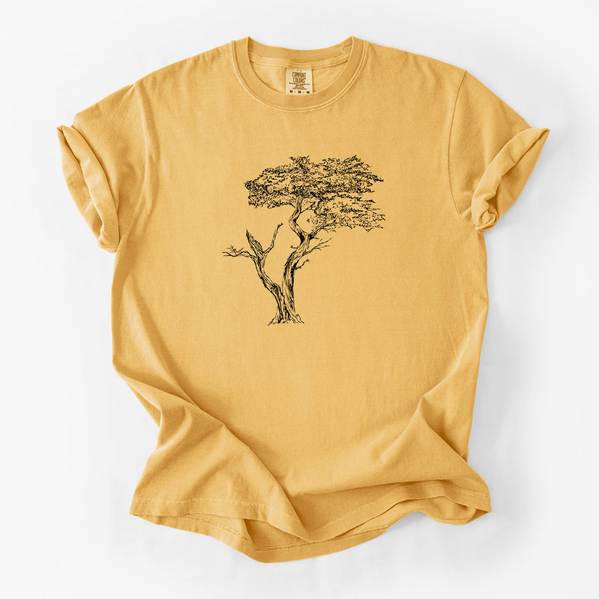 The Lone Cypress - Cupressus Macrocarpa - Monterey Cypress - Unisex Comfort Colors Garment-Dyed Heavyweight T-shirt