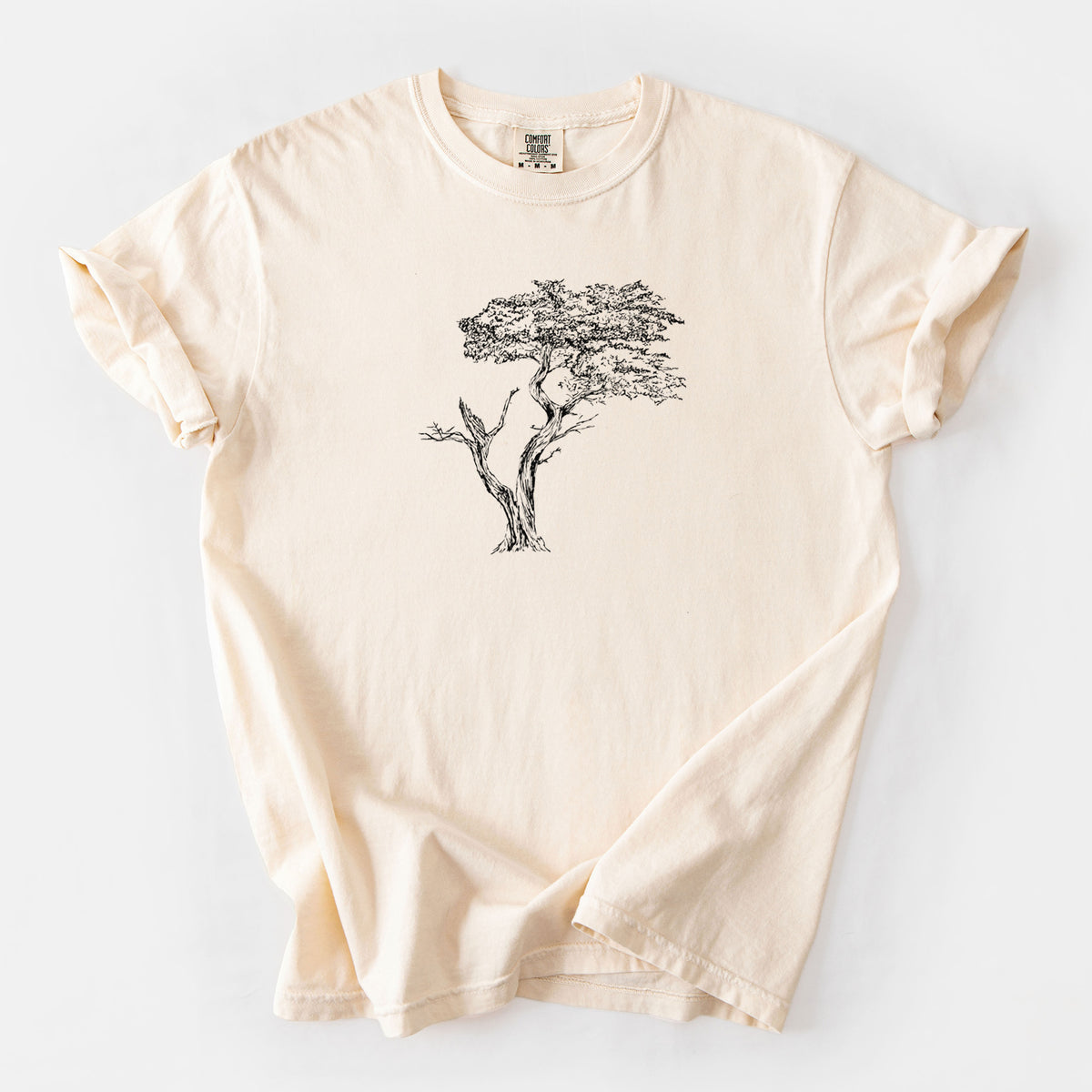 The Lone Cypress - Cupressus Macrocarpa - Monterey Cypress - Unisex Comfort Colors Garment-Dyed Heavyweight T-shirt